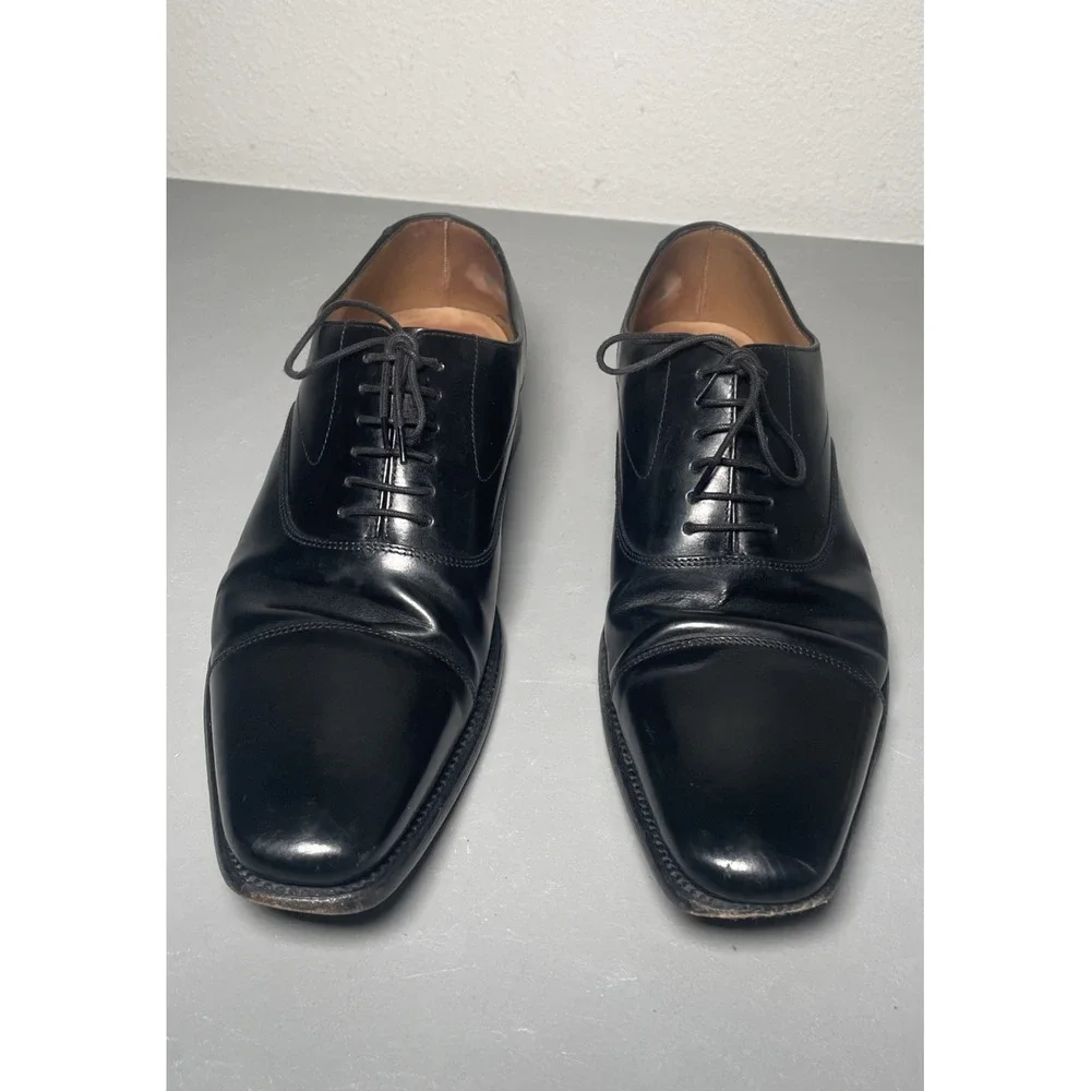 Loake Design Handcrafted Leather Oxford Shoes UK 8‎